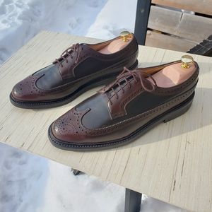 Vintage Florsheim Imperial longwings made in USA sz 10.5 D